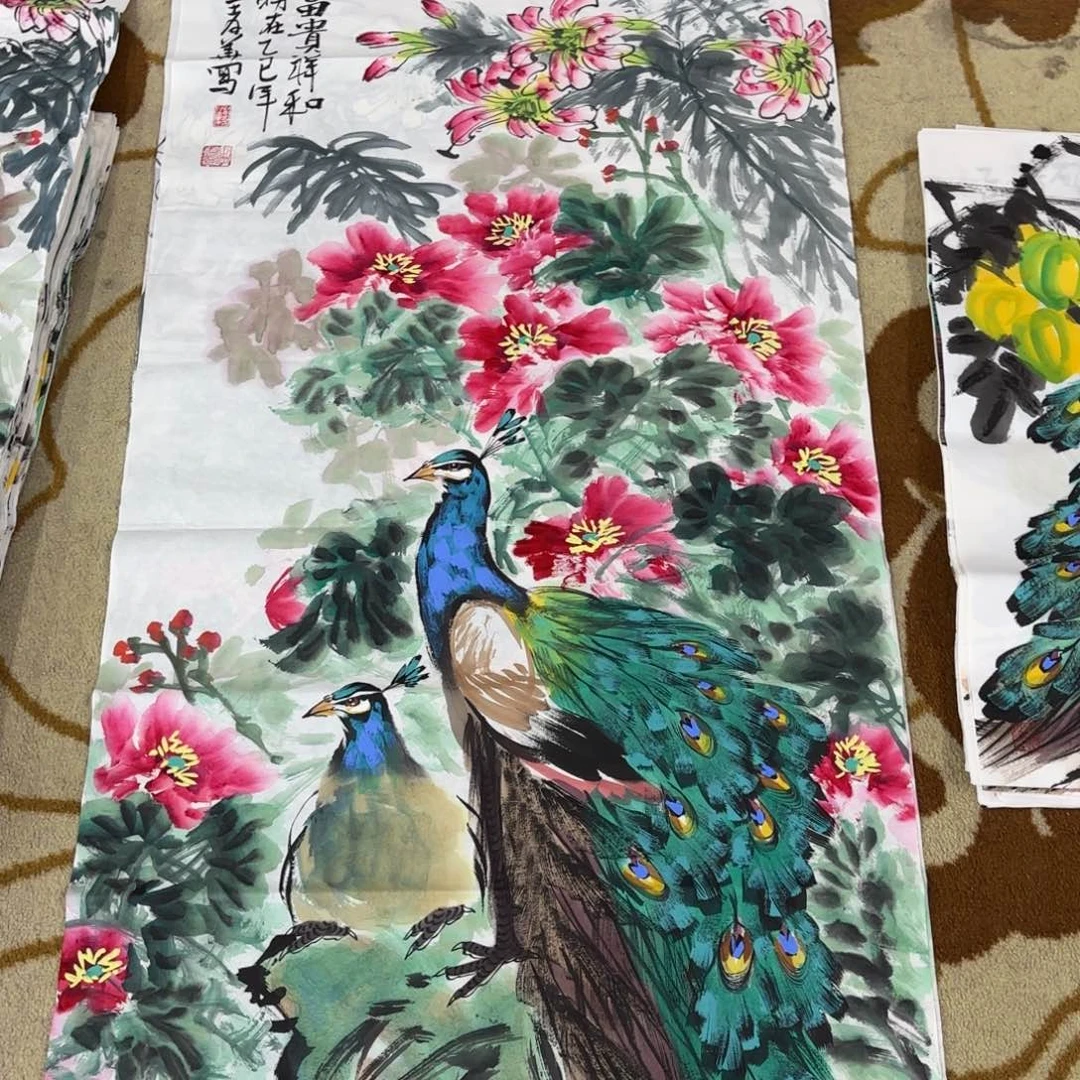 国画王孝华李欣主播
