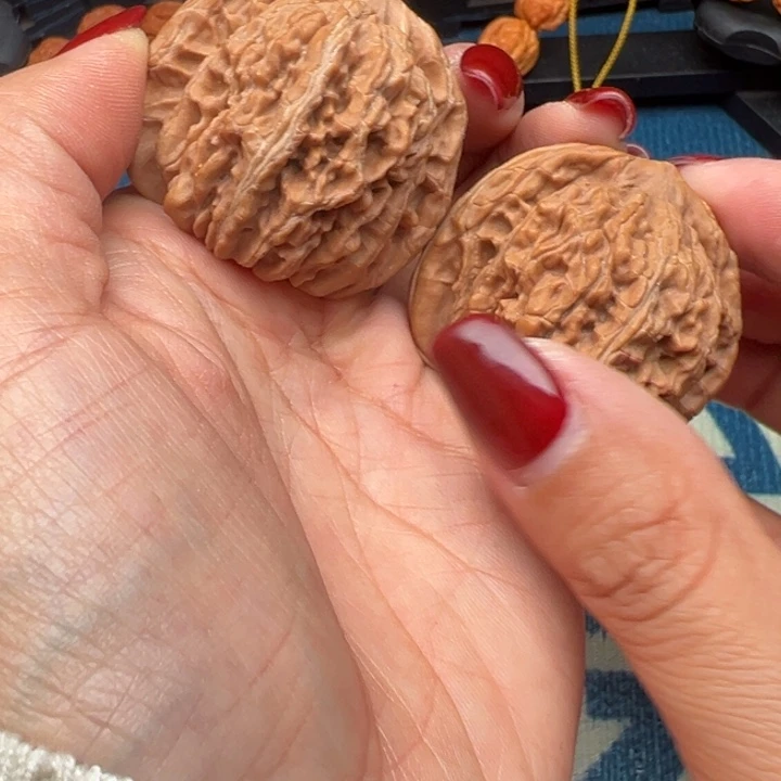 桃核吊坠文玩四座楼