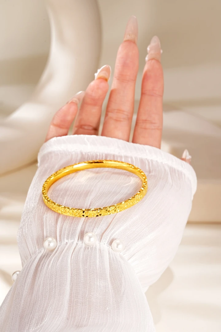 足银手镯 足银手镯-碎冰冰手镯