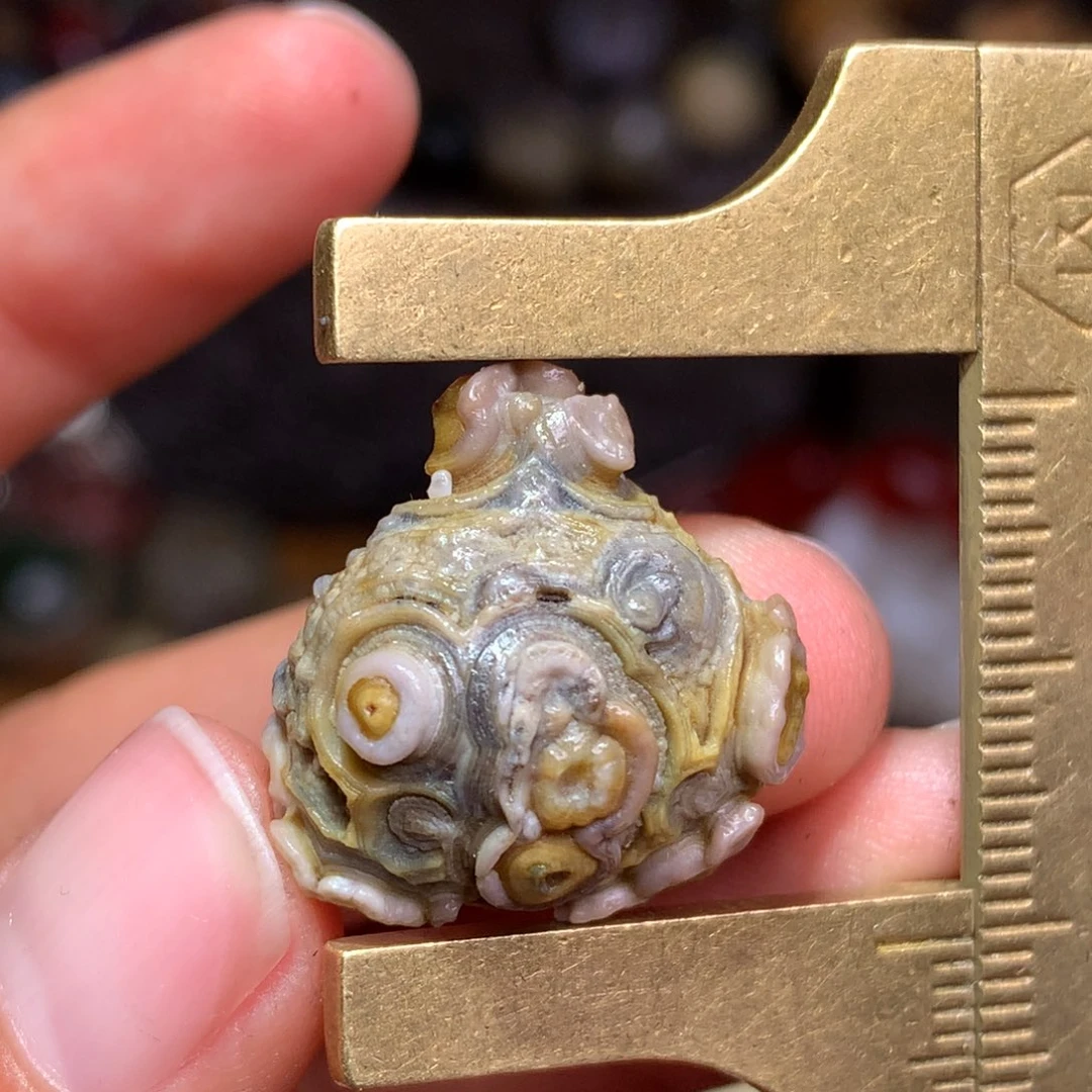 未镶嵌玛瑙/玉髓珠宝半成品