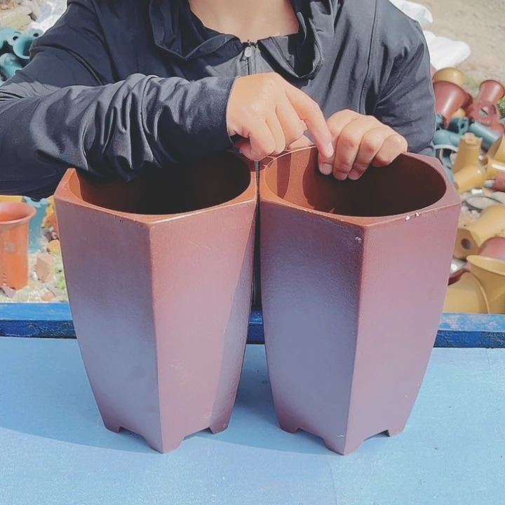 宜兴紫砂精品花盆