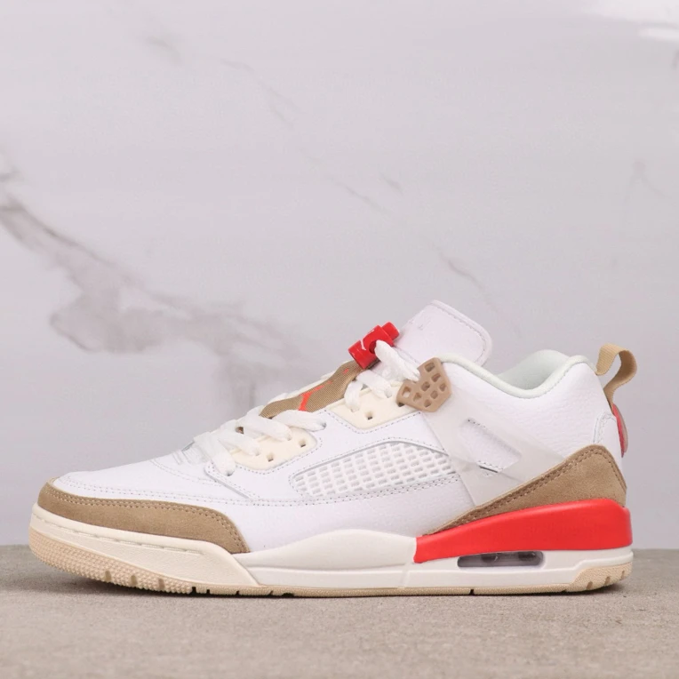 AJ4白棕男鞋女鞋运动篮球鞋减震耐磨跑鞋新款实战训练中帮男子