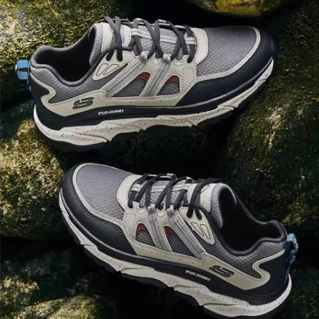 Skechers斯凯奇春季男鞋时尚百搭舒适防滑户外运动休闲鞋237192