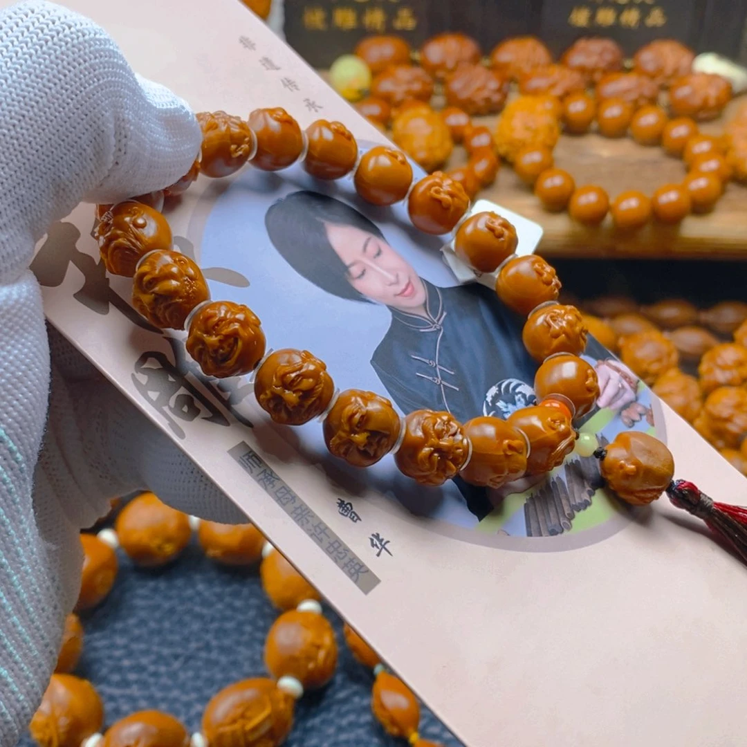 手串/手链橄榄核曹华老师1.15铁核，归真十八罗汉