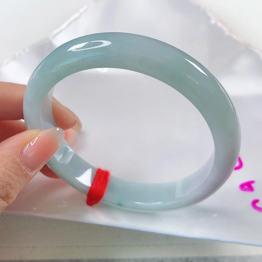 翡翠手镯未镶嵌 正圈①①①