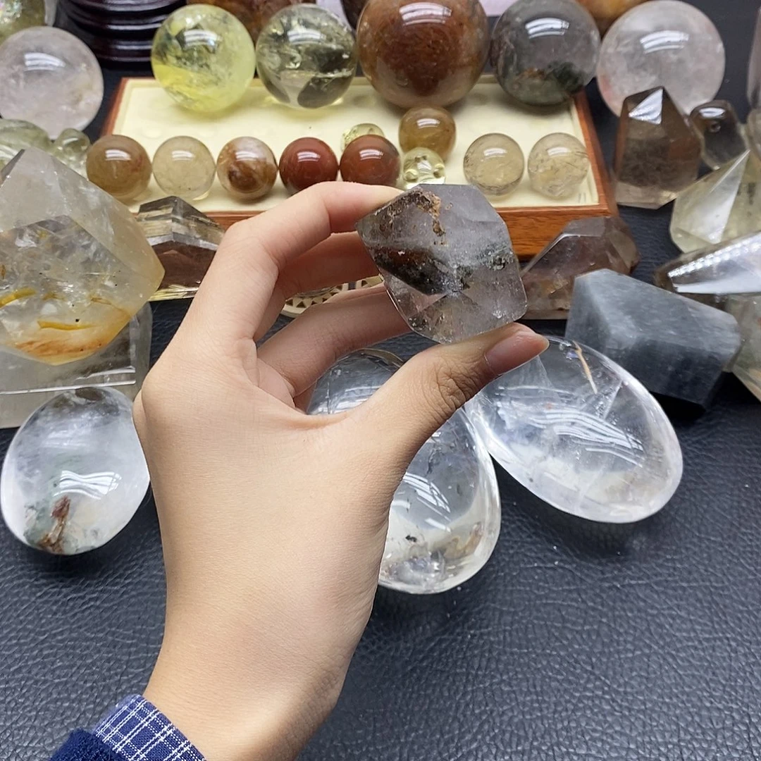 水晶未镶嵌珠宝半成品231水晶石