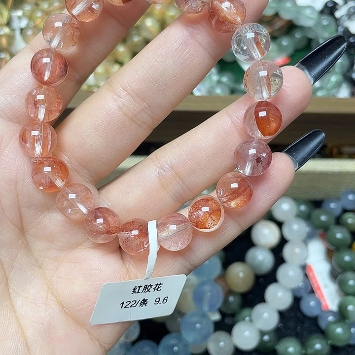 未镶嵌手链水晶胶花9.6