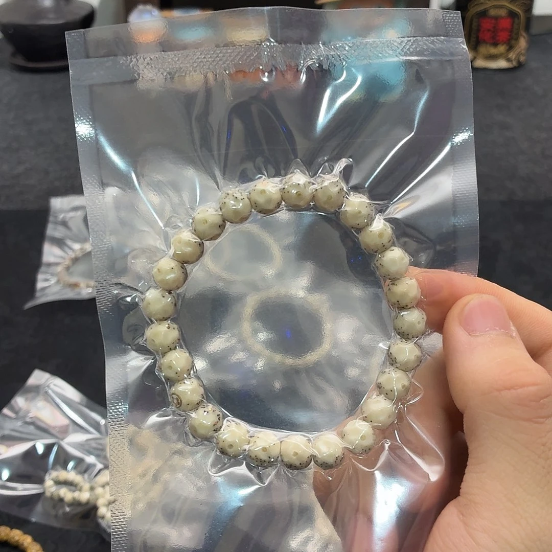 夜***宵吊坠星月菩提晚安纯手工无相素心款