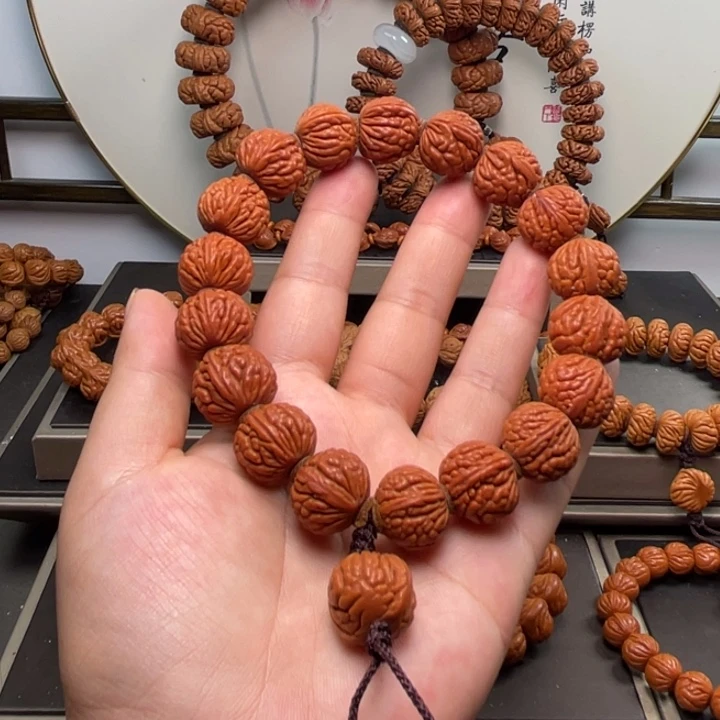 桃核吊坠龙纹桃核荔枝