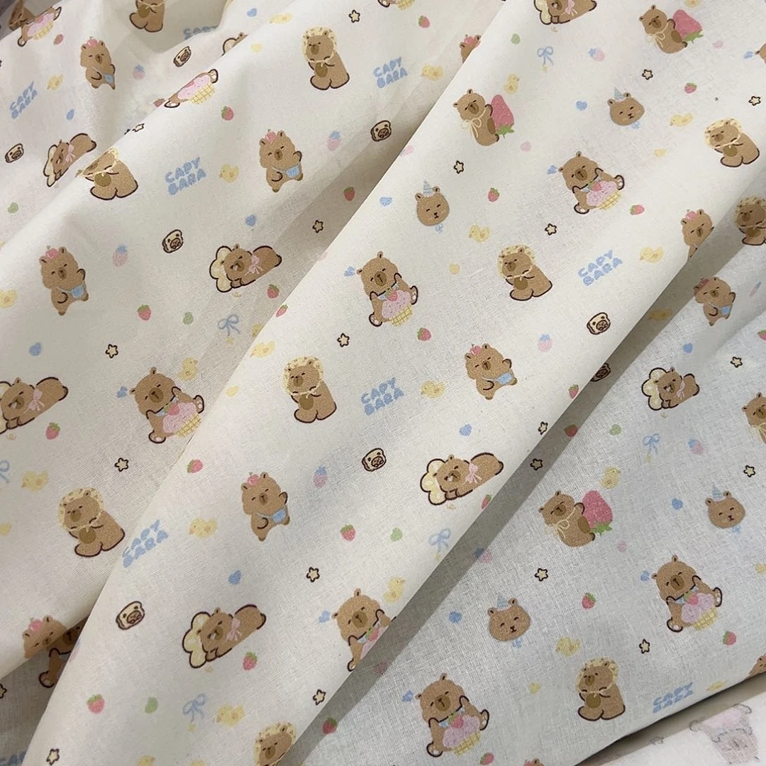 一米价纯棉平布1.1米宽果子布艺f