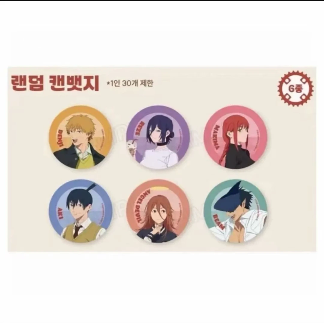 【电锯人】韩国咖啡cafe联动 盲盒代拆