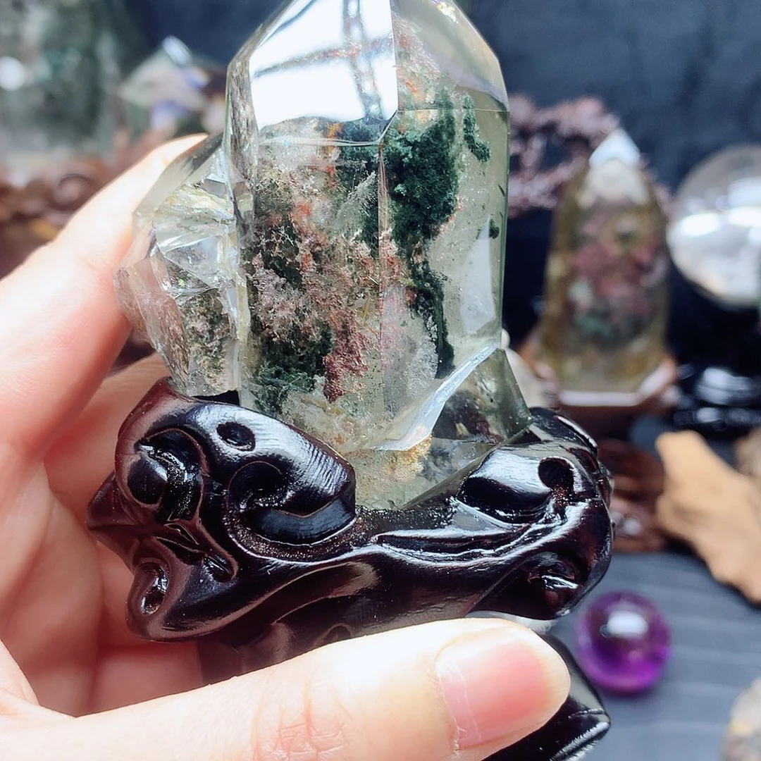 水晶珠宝半成品未镶嵌瞻*