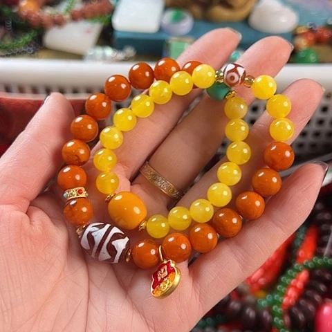 滴血莲花菩提吊坠