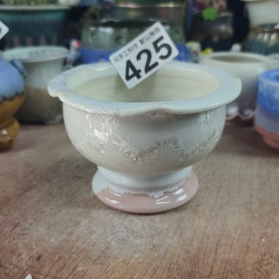 景德镇手工高温陶瓷：内口10高8.5