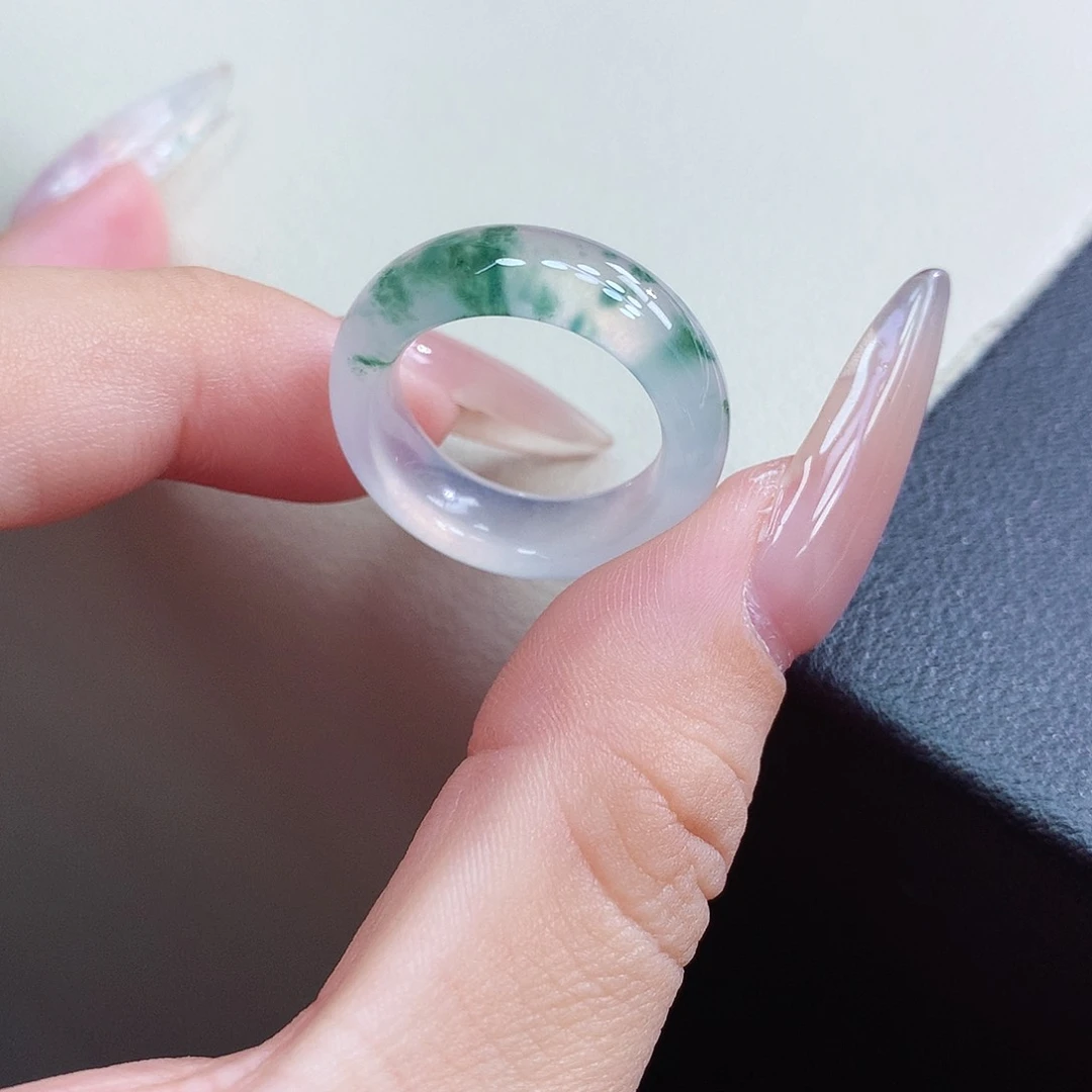 未镶嵌戒指翡翠11-12号