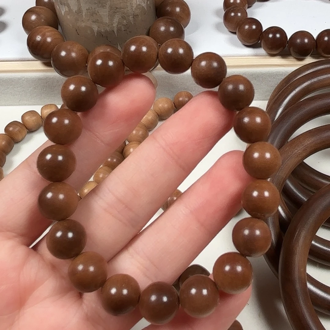 手串/手链檀香木老山檀香老料1.0单圈