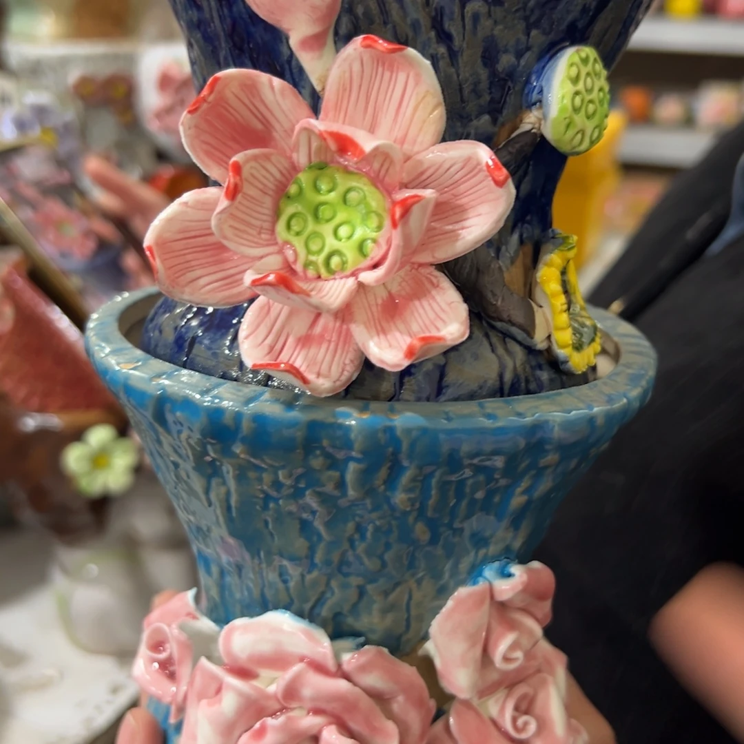 满20发秒退拉黑多肉花盆