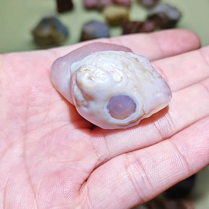 石材戈壁石手把件摆件