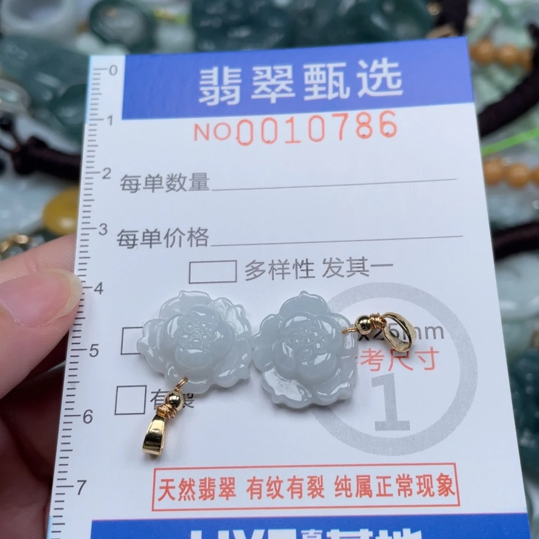 颈饰未镶嵌翡翠10786