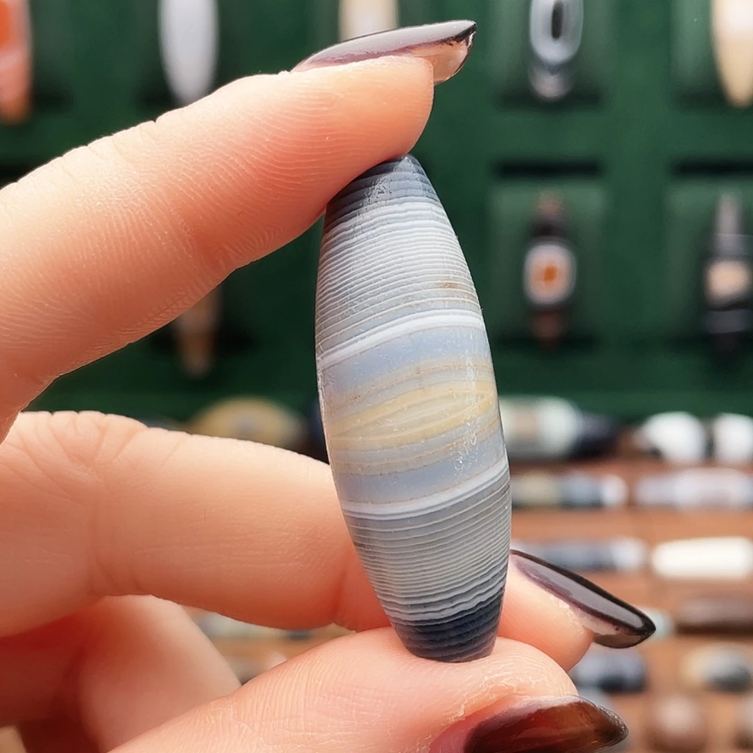 玛瑙/玉髓合金珠宝半成品