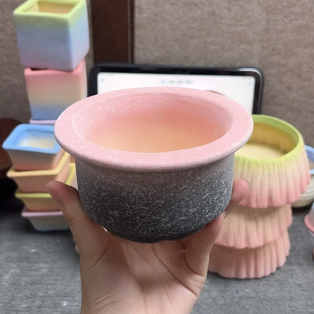 9.5*7 帽檐花盆 一个