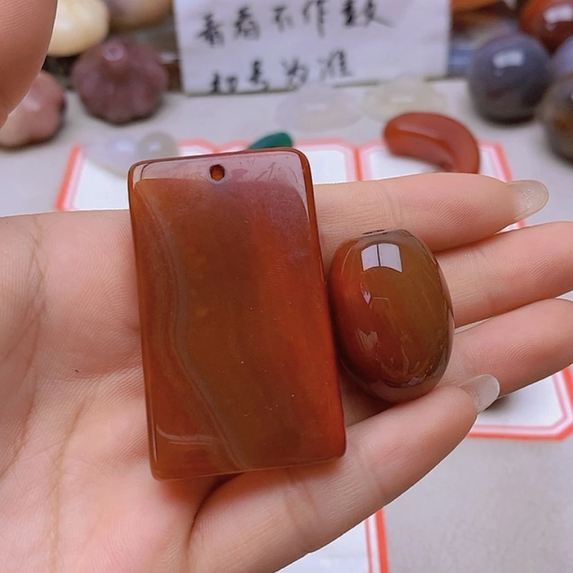 【闪购商品】未镶嵌玛瑙/玉髓珠宝半成品梦*