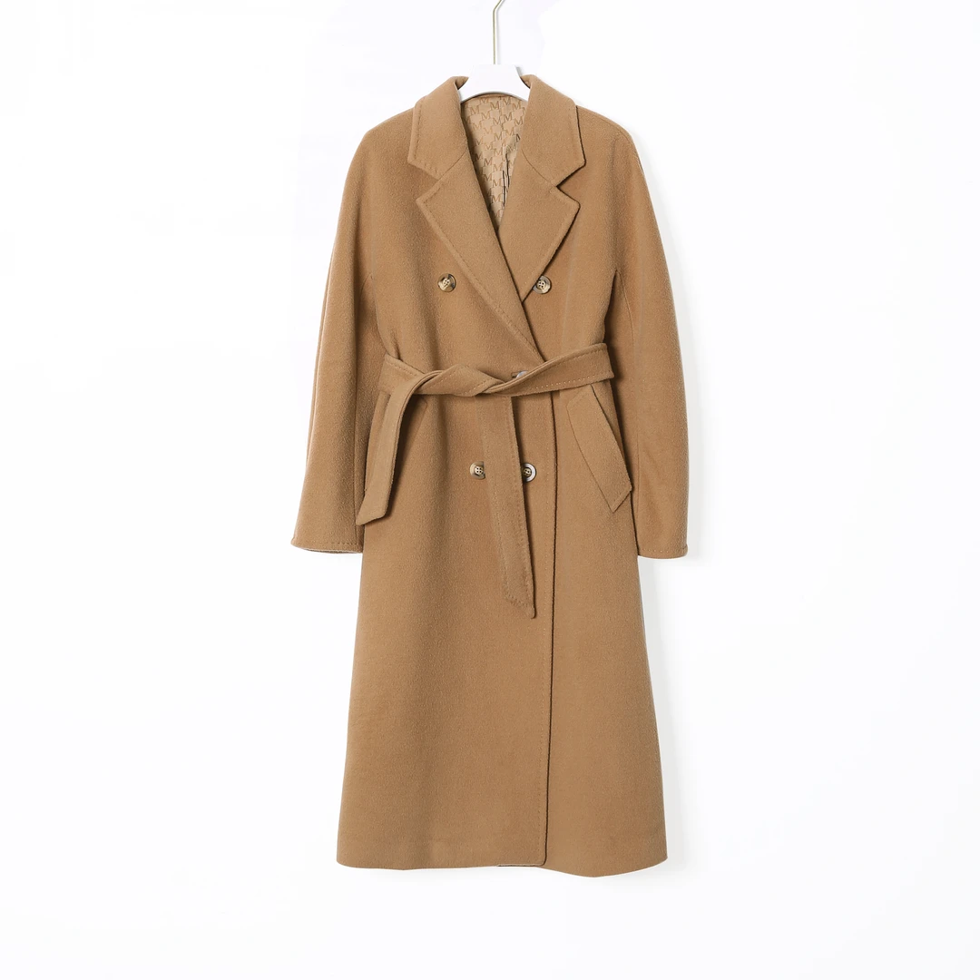 【拜年服 过年衣服】意大利羊毛长款大衣