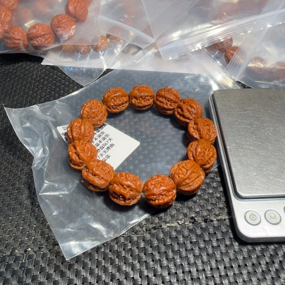 稀***X文玩核桃手串毕业京八棱