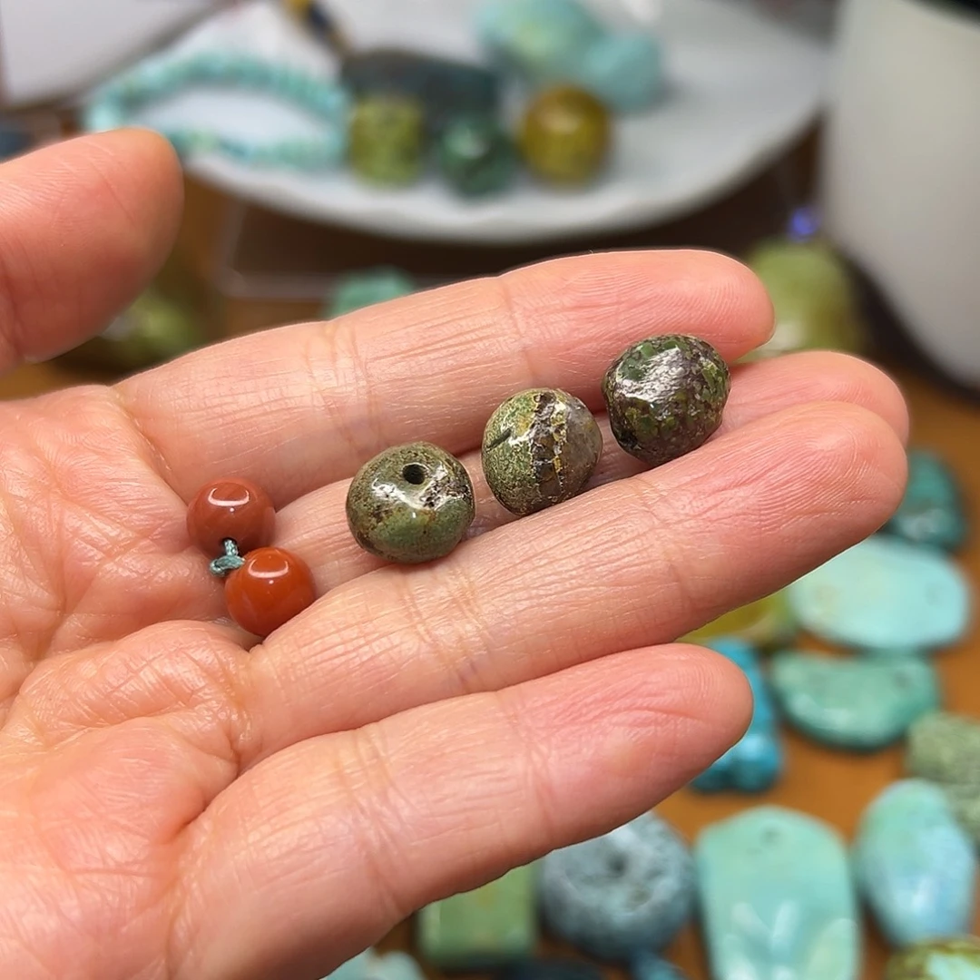 风***雨玛瑙/玉髓未镶嵌吊坠