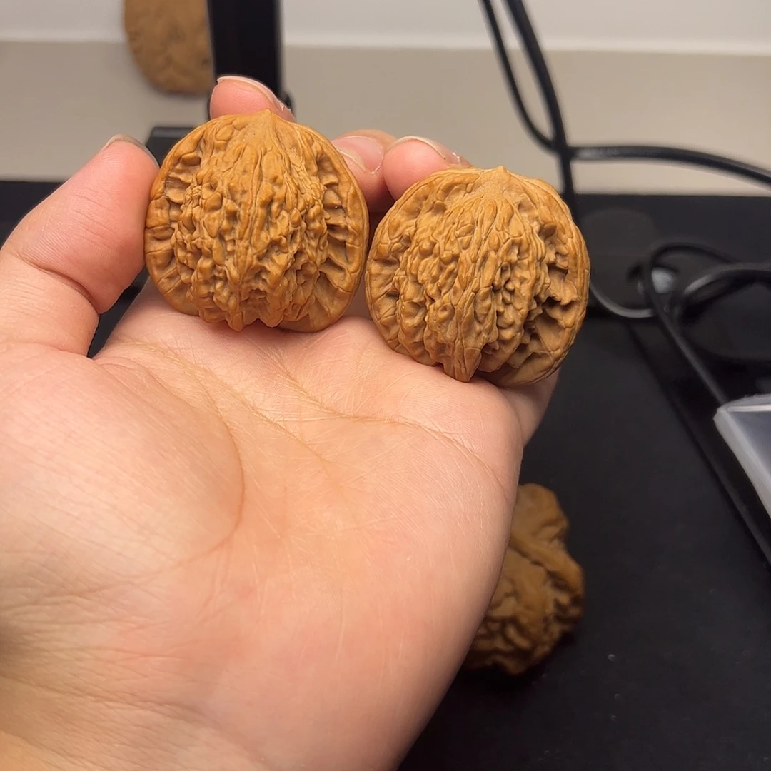 把件文玩核桃麦虎