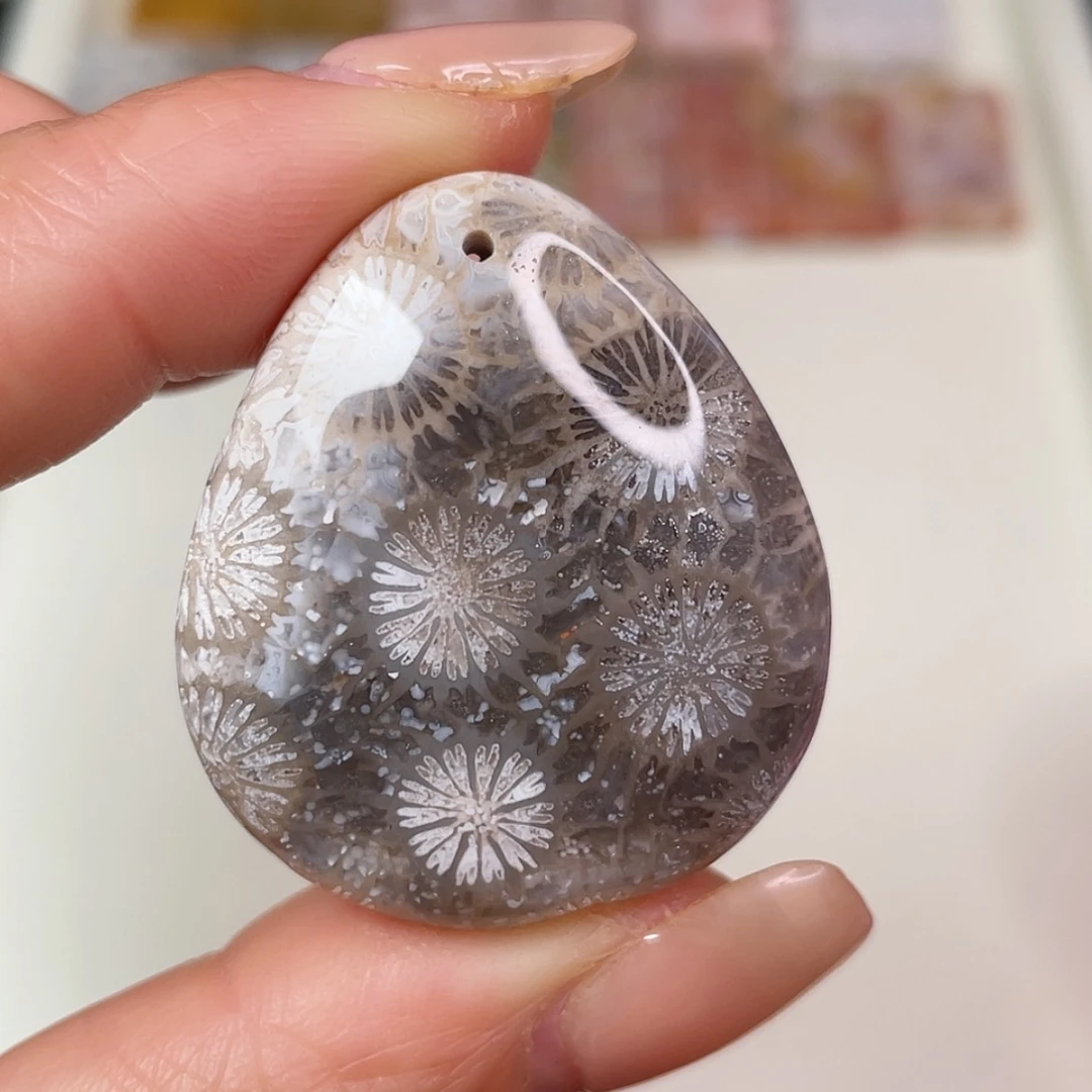 【闪购商品】未镶嵌吊坠(赠链)硅化玉