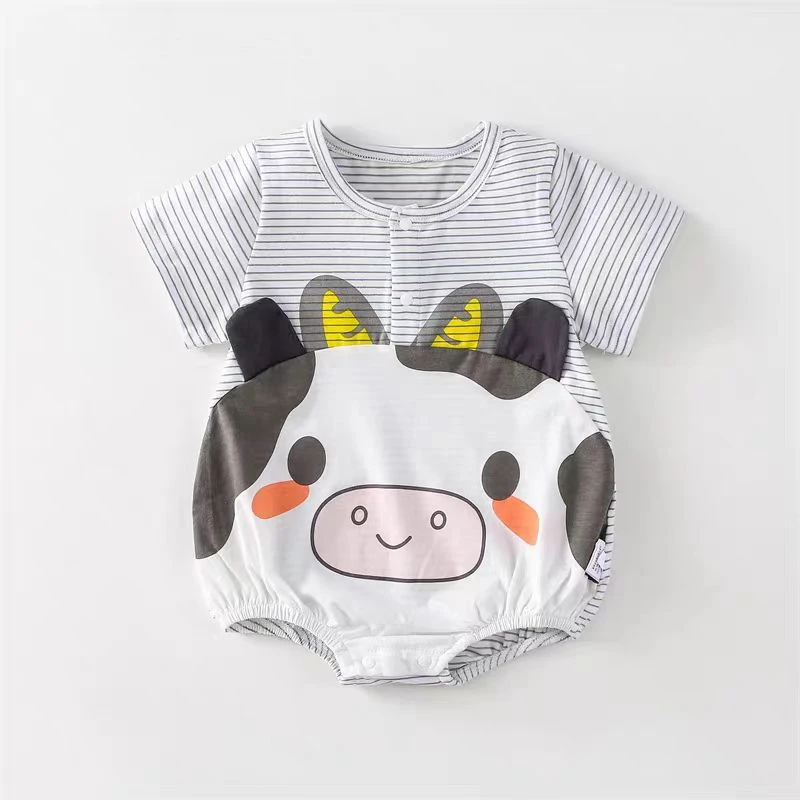 2121狮子奶牛哈衣（以直播衣服为准）婴幼儿衣服