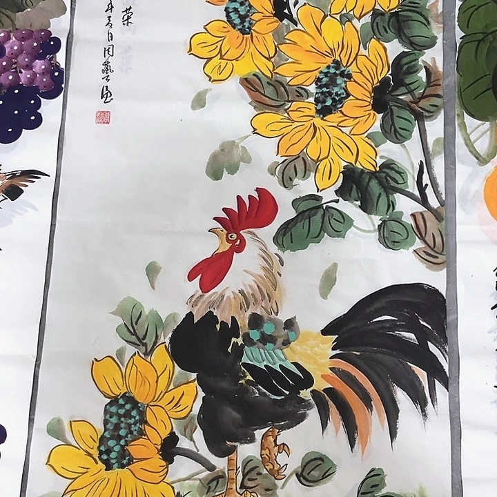 小周画廊的直播间