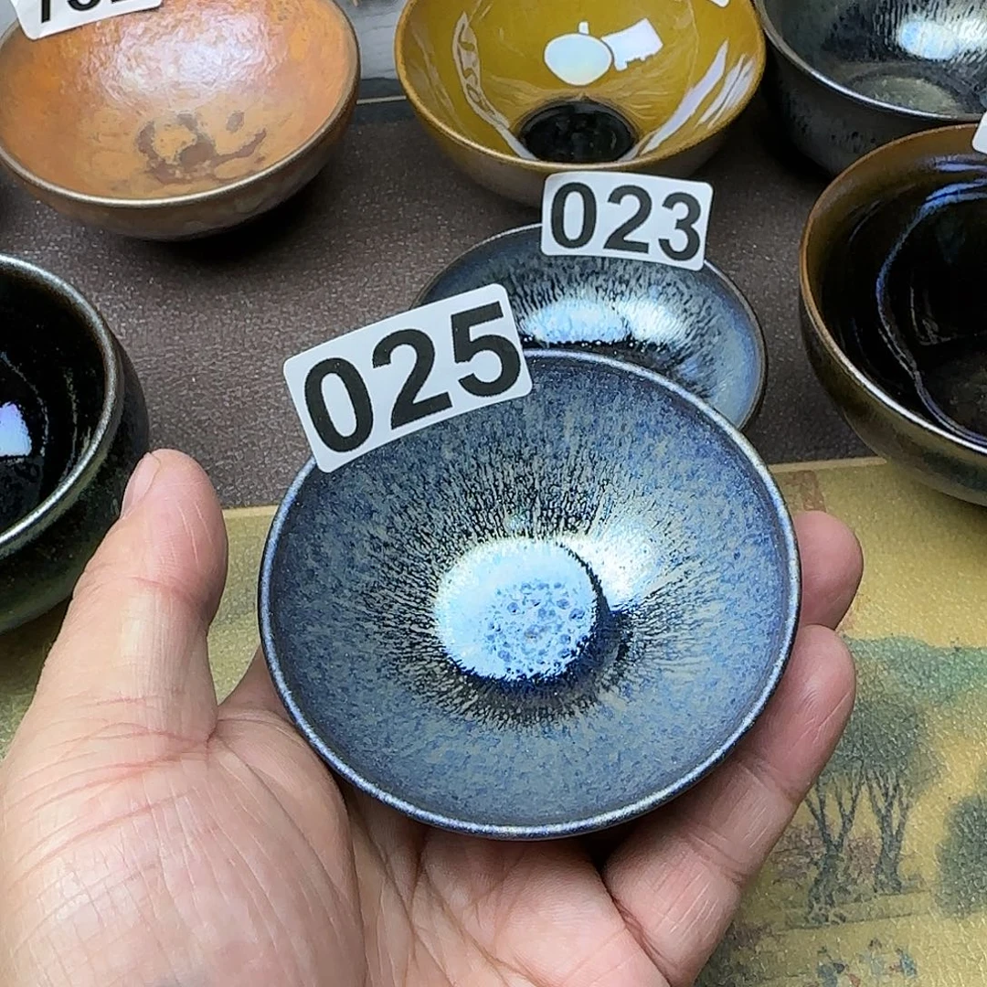 茶盏建盏杯主人杯龙窑柴烧