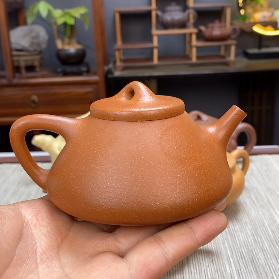 紫泥茶壶微瑕容量240毫