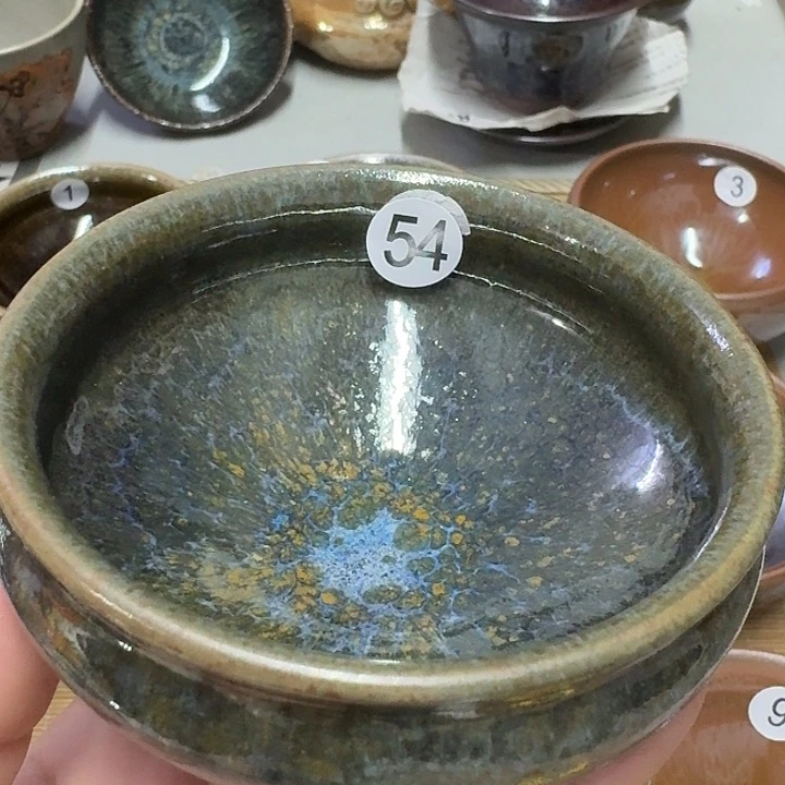 茶盏54 坚记茶盏摆件