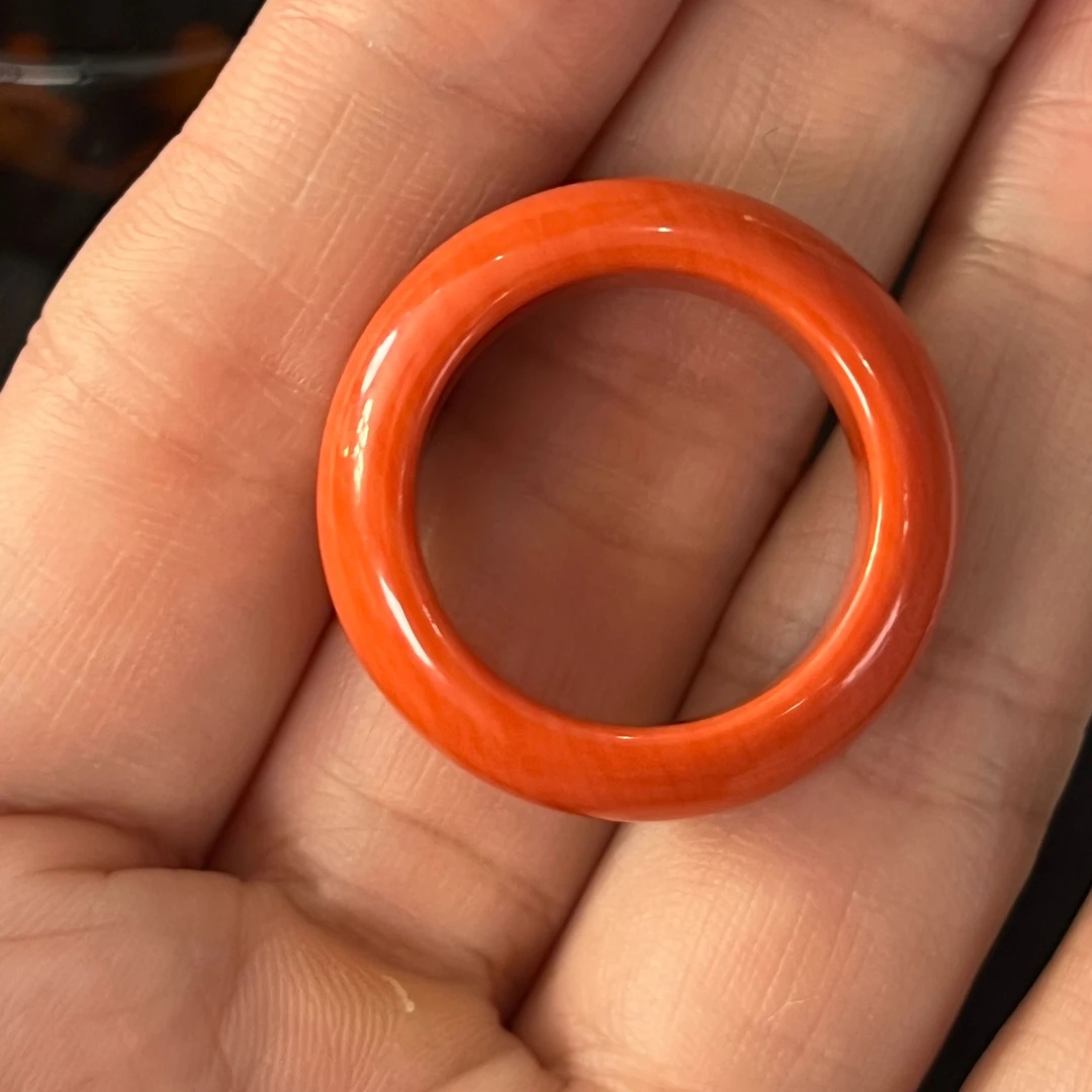 非金属珐琅戒指 凝然 陌陌色 跑坏