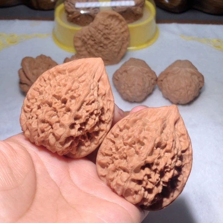 把件文玩核桃45官帽