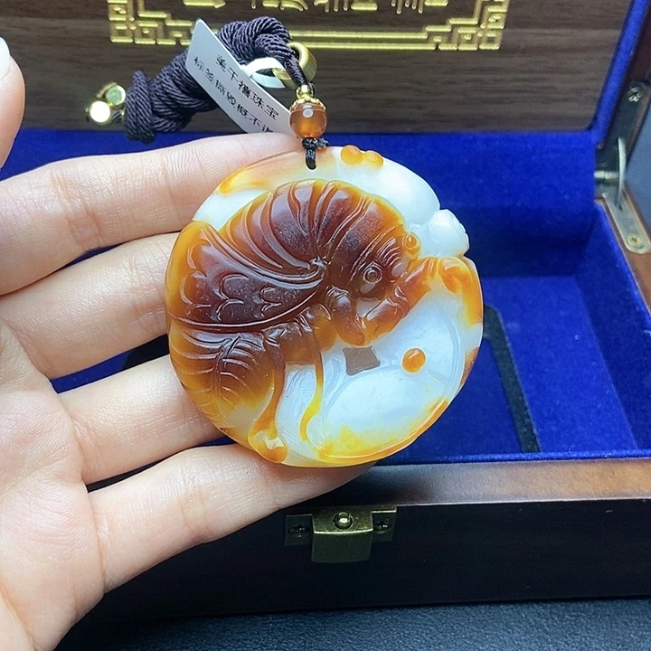 和田玉挂件未镶嵌N