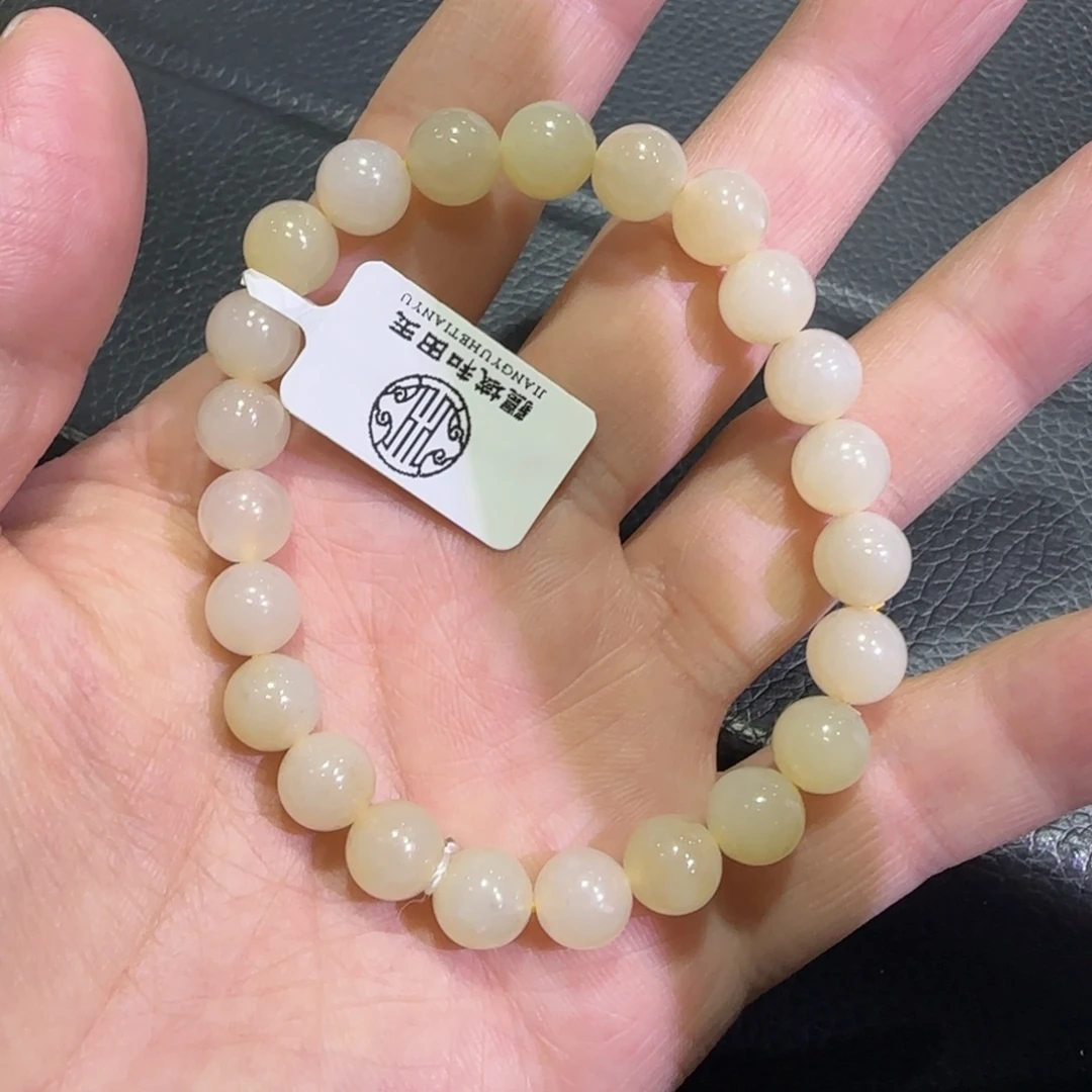 和田玉未镶嵌手串