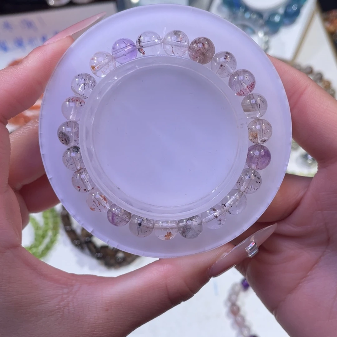 未镶嵌手链水晶仙女超七水晶8+