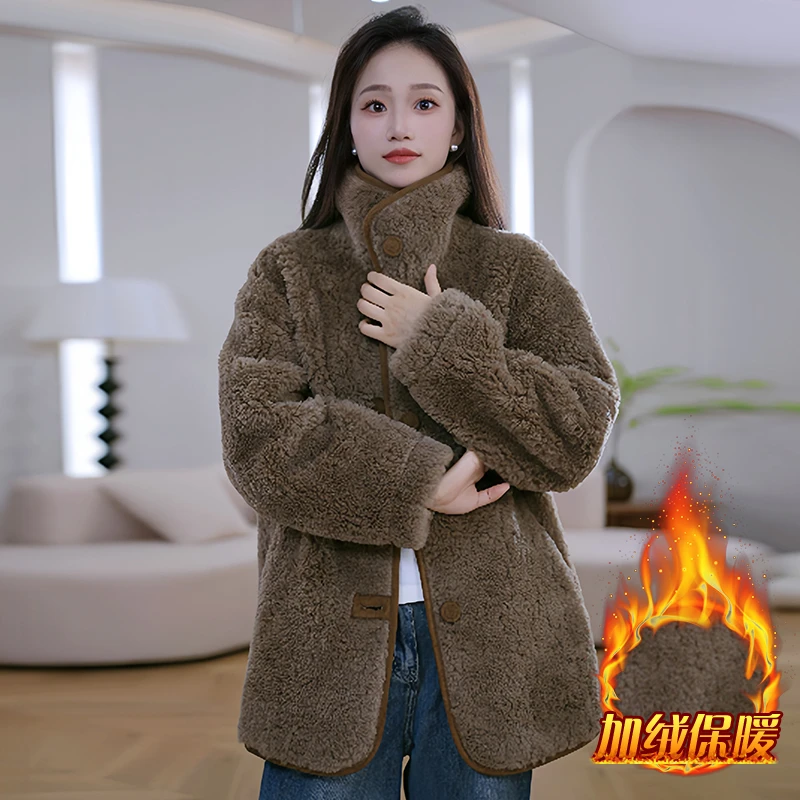 La Chapelle/无货秋冬款外套上衣长袖新款冬季设计感宽松时尚