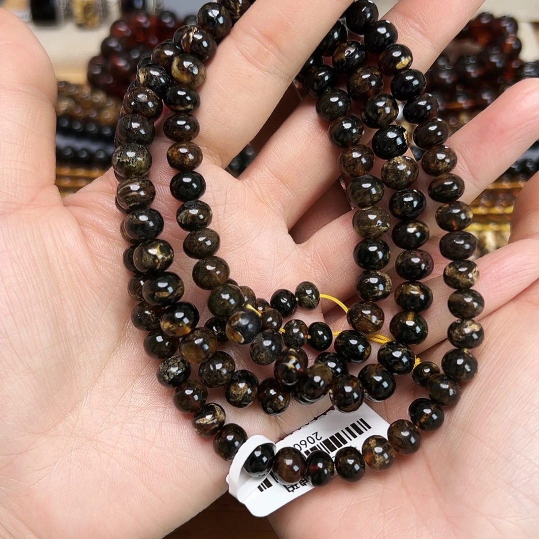 ****喜琥珀未镶嵌裸石抚顺琥珀八20607