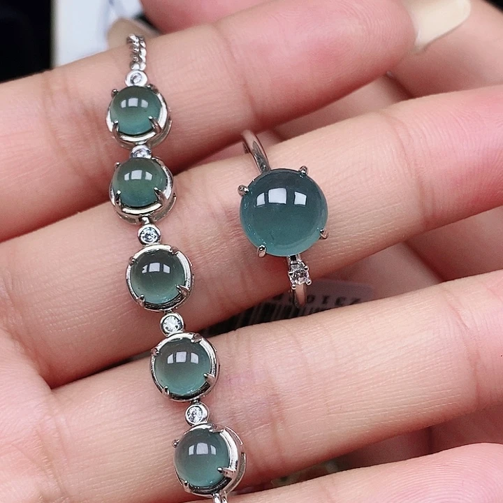 翡翠手链未镶嵌戒指手链