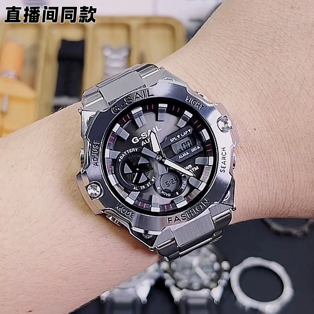 【光动能】钢铁之芯新款顶配版夜光防水时尚潮流多功能智能手表组装