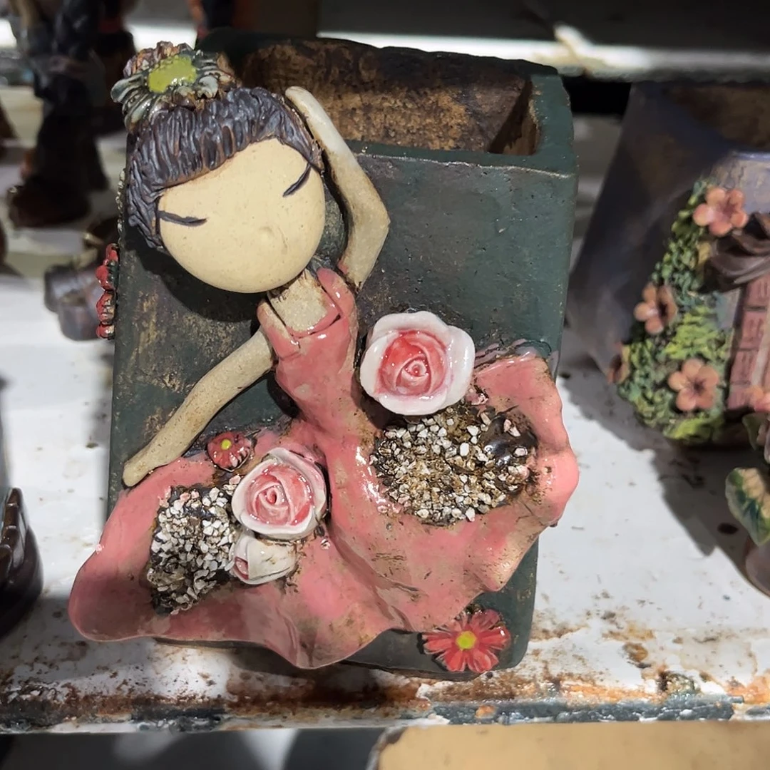 18 号陶然花器多肉植物手工花盆