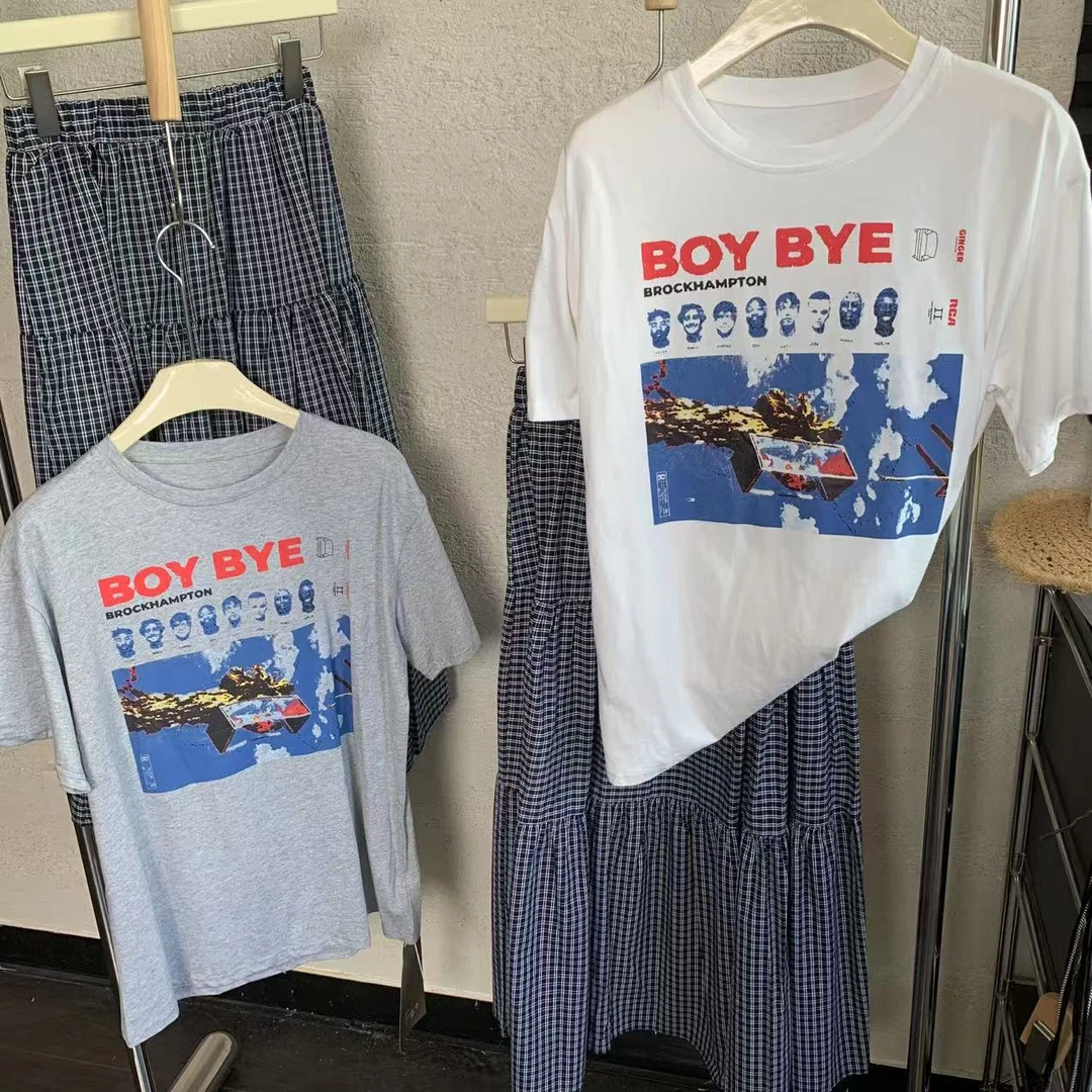 『雨美 Show』8175时尚百搭格子裙两件套