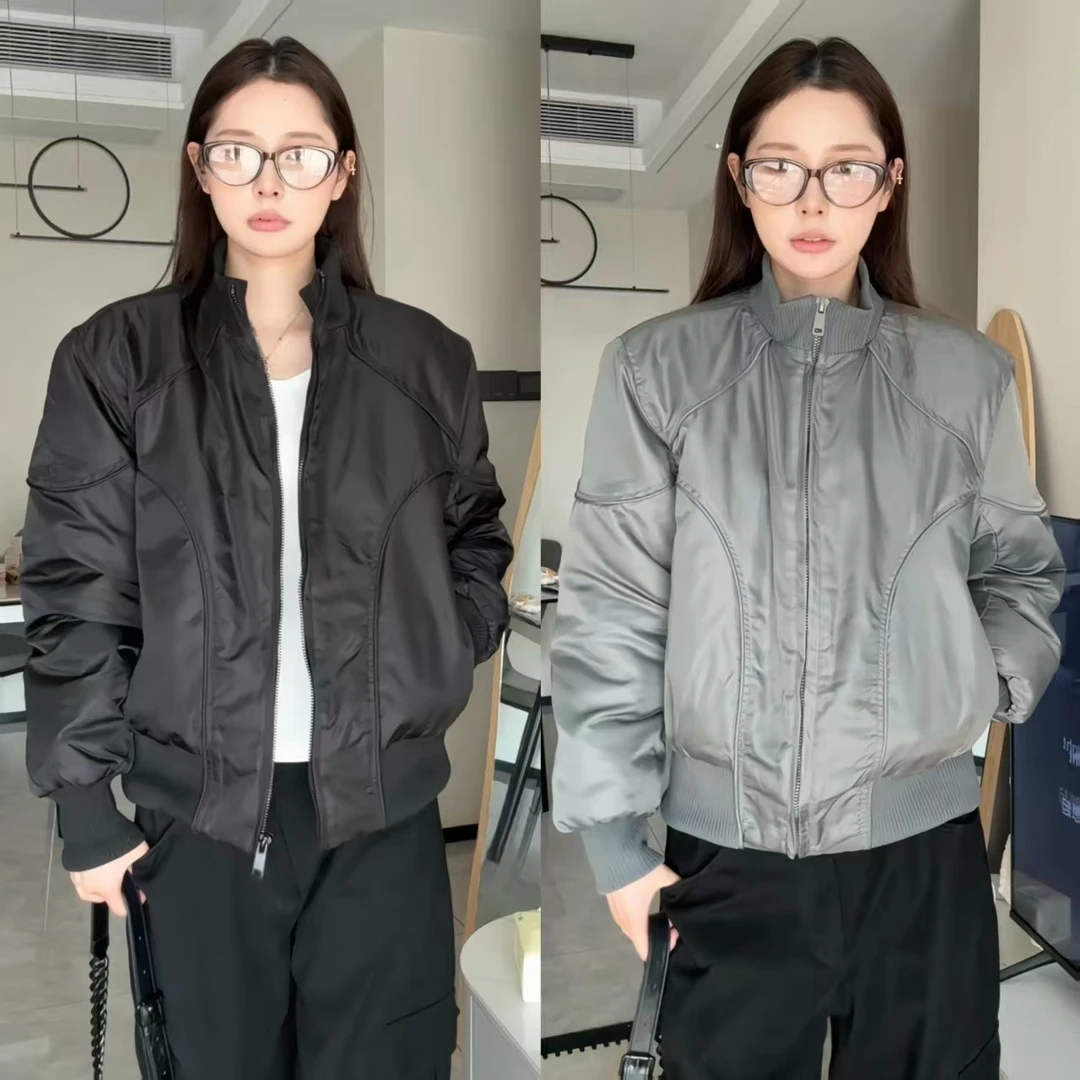 【有筋骨的棉服】时尚休闲百搭厚款短款不起球半高领常规男立领棉服