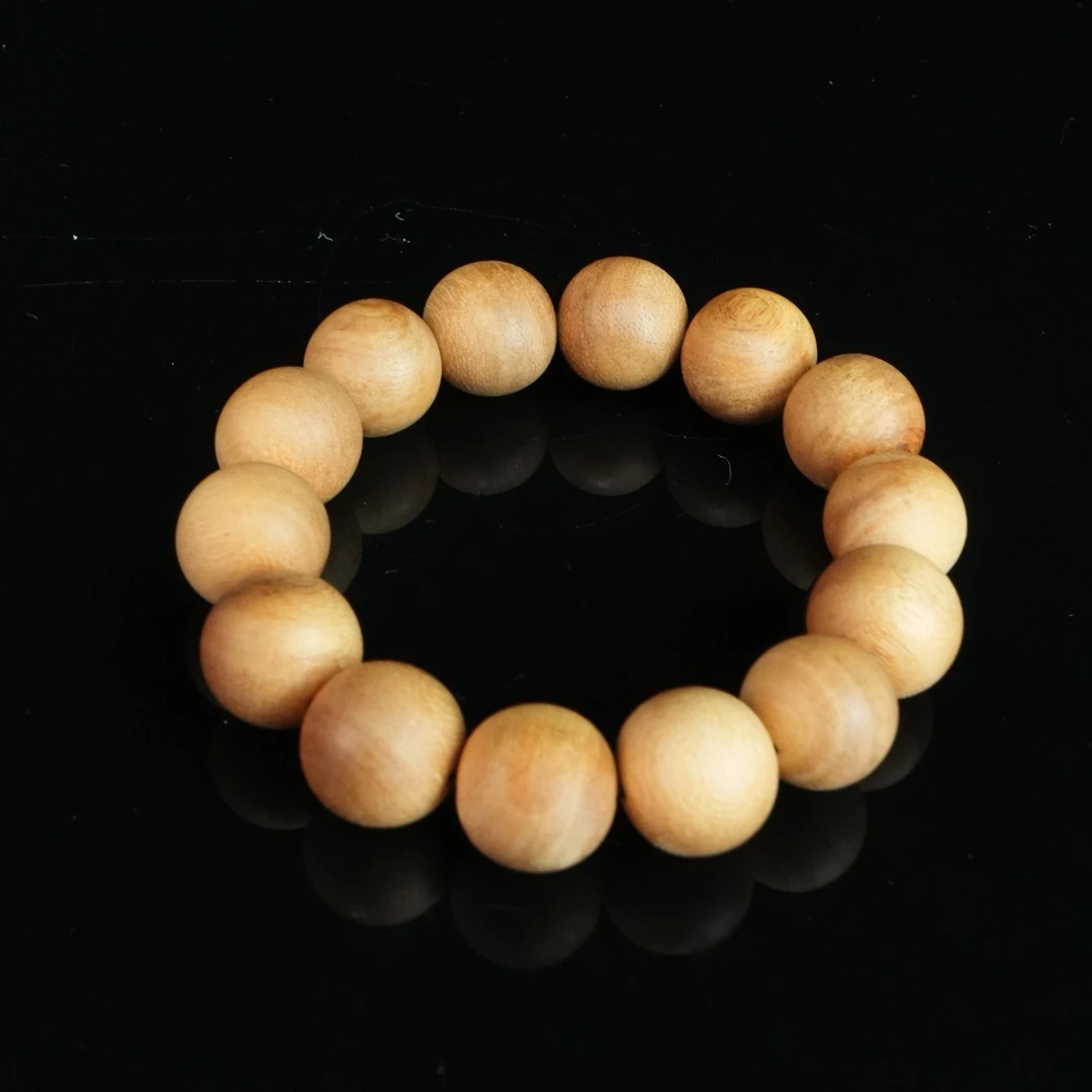 A3878伊利安沉香8分沉手串1.58cm 12.41g