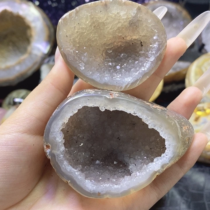 未镶嵌珠宝半成品紫晶福利盆